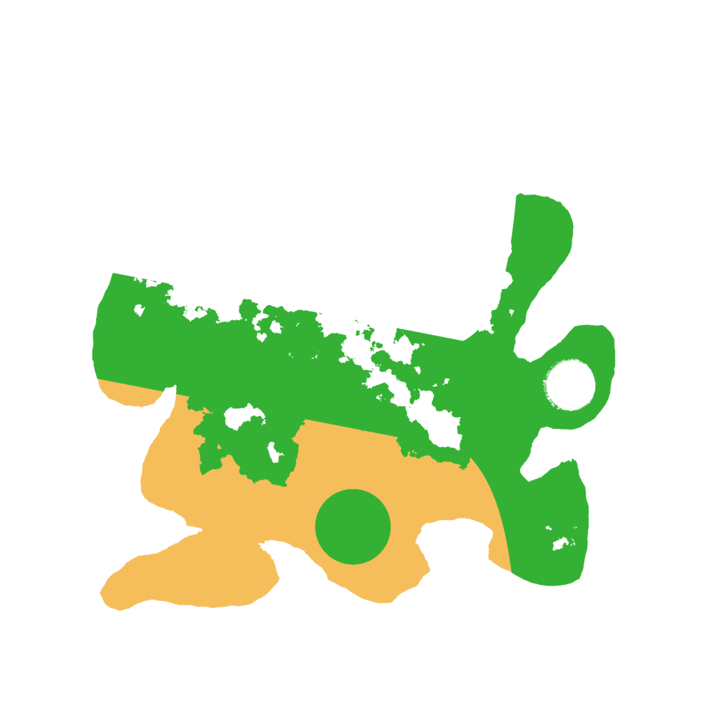 Biome Rust Map: Barren, Size: 2500, Seed: 766530