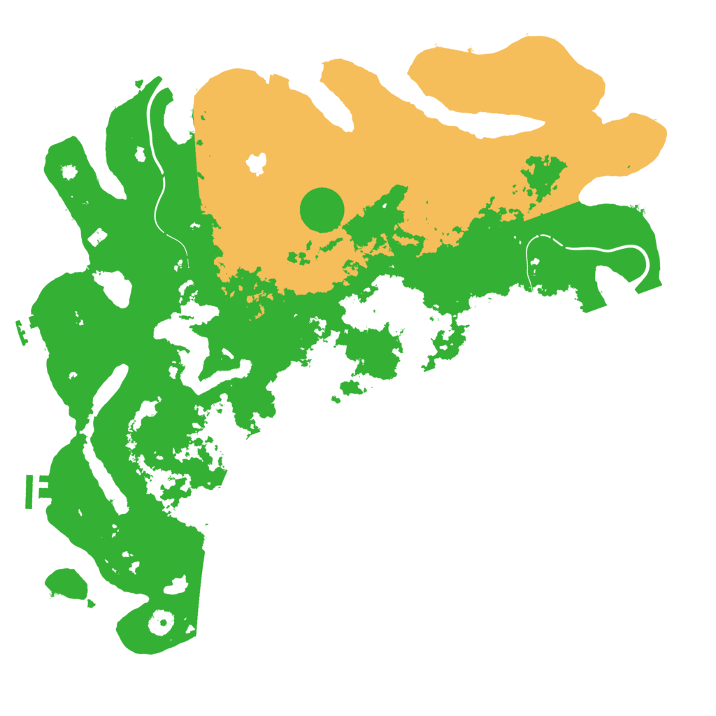Biome Rust Map: Procedural Map, Size: 4250, Seed: 424929066