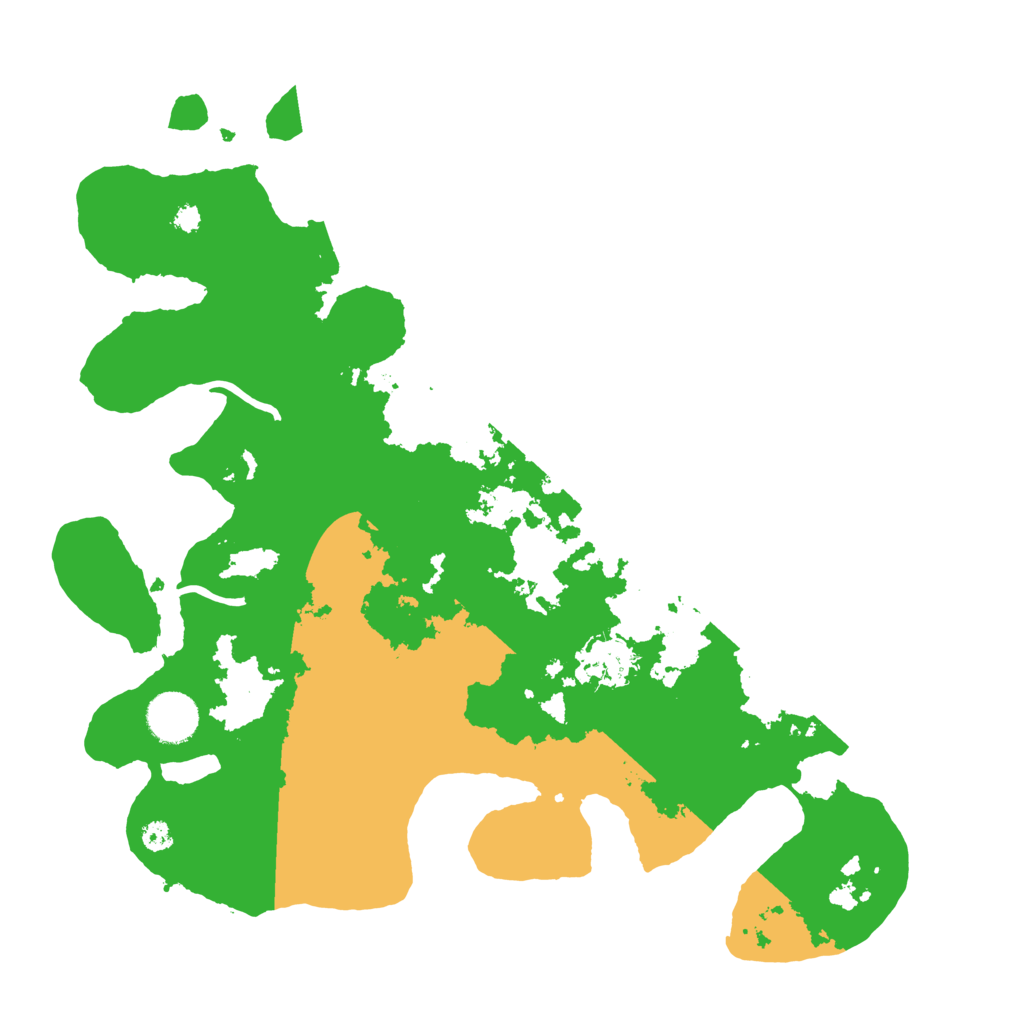 Biome Rust Map: Procedural Map, Size: 3500, Seed: 1413141858