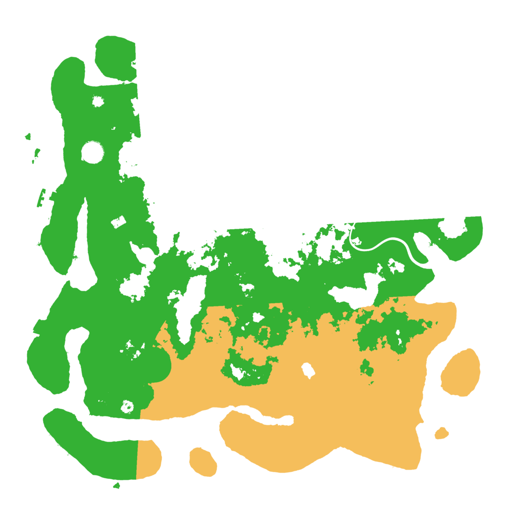 Biome Rust Map: Procedural Map, Size: 4000, Seed: 722052