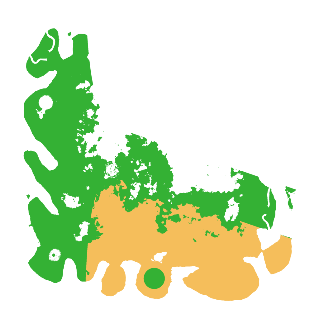 Biome Rust Map: Procedural Map, Size: 4000, Seed: 317308