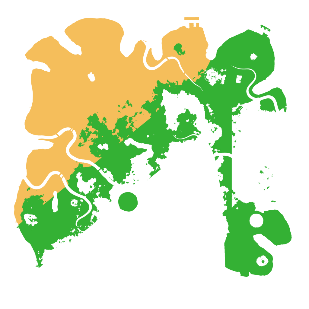 Biome Rust Map: Procedural Map, Size: 4250, Seed: 1682925248