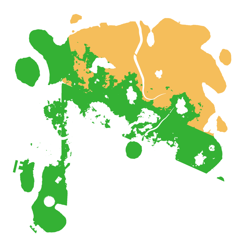 Biome Rust Map: Procedural Map, Size: 4000, Seed: 224529