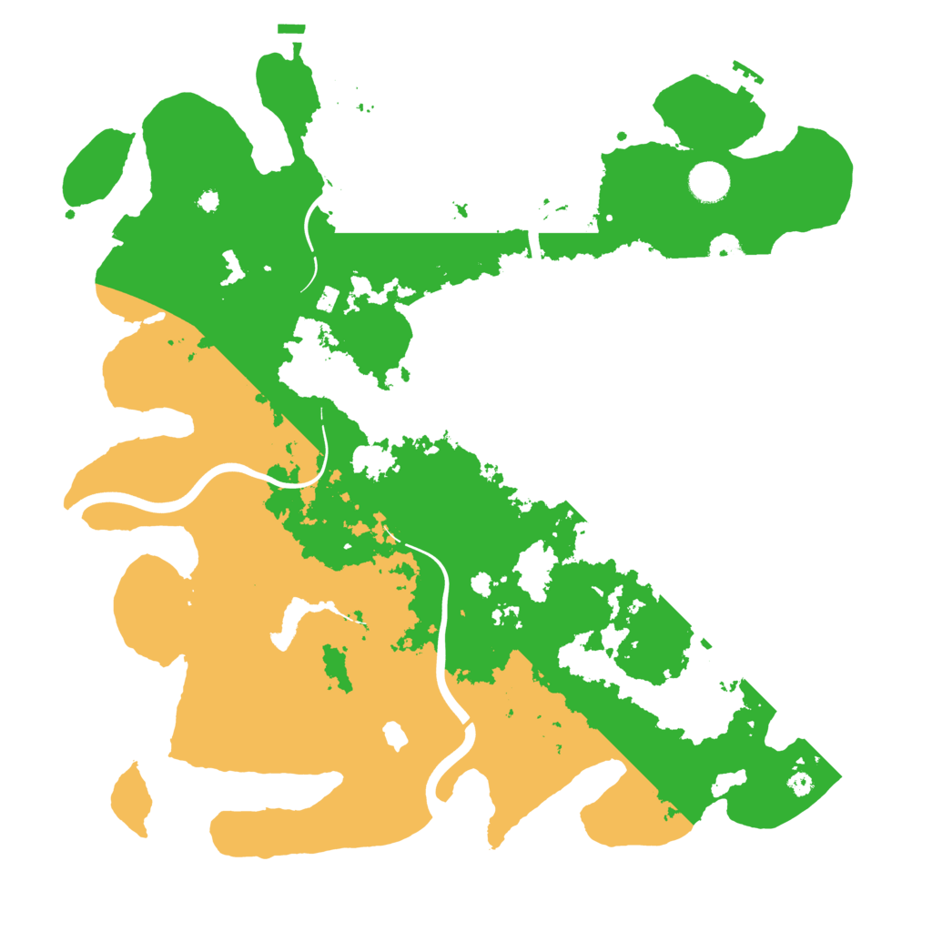 Biome Rust Map: Procedural Map, Size: 4000, Seed: 521677250