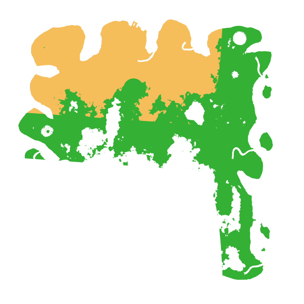 Biome Rust Map: Procedural Map, Size: 4000, Seed: 594736