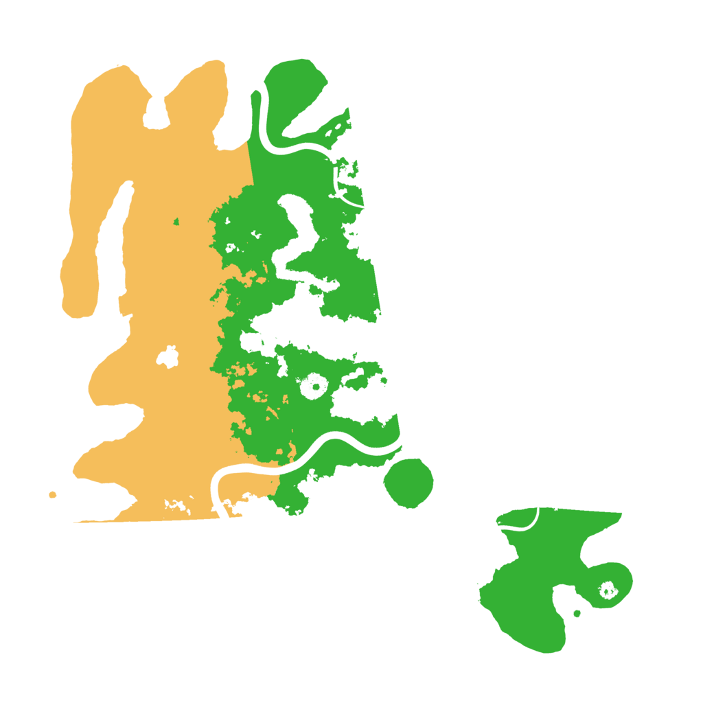 Biome Rust Map: Procedural Map, Size: 4000, Seed: 8349756