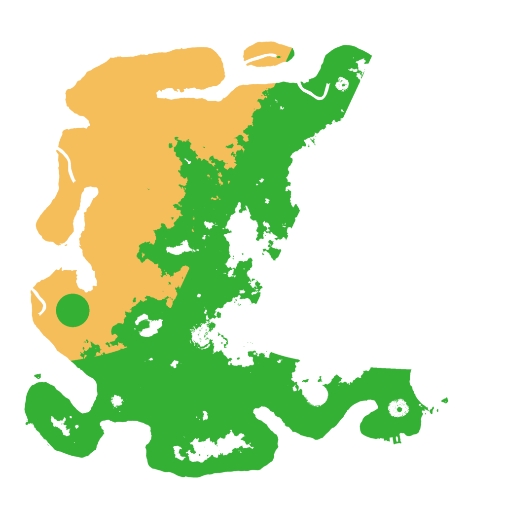 Biome Rust Map: Procedural Map, Size: 4000, Seed: 91870510
