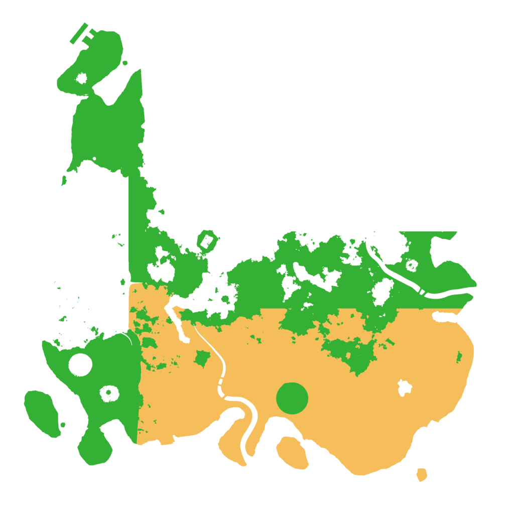 Biome Rust Map: Procedural Map, Size: 4250, Seed: 705678777