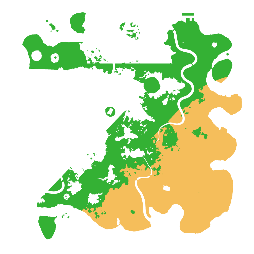 Biome Rust Map: Procedural Map, Size: 4250, Seed: 784293