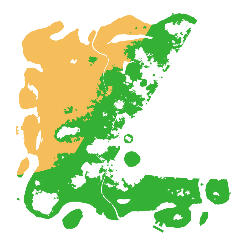 Biome Rust Map: Procedural Map, Size: 4250, Seed: 825307