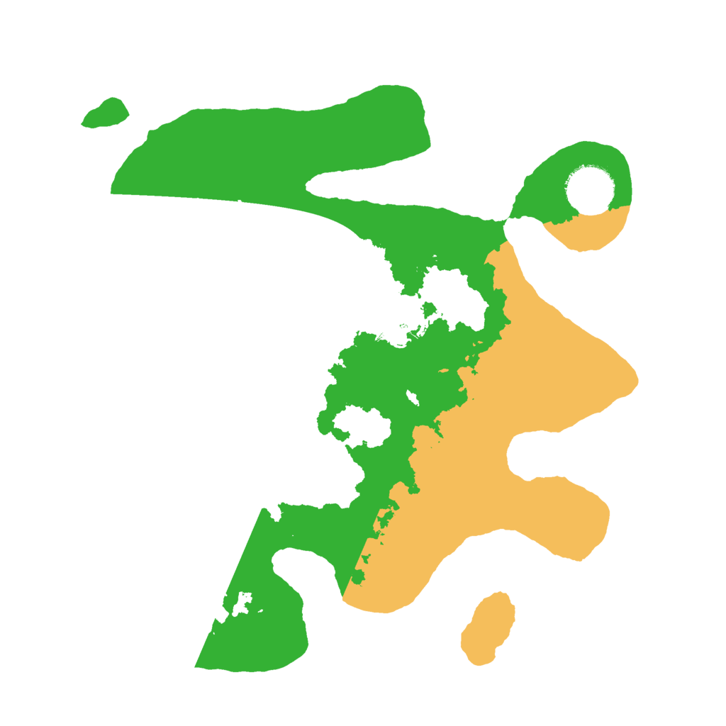 Biome Rust Map: Barren, Size: 2700, Seed: 223