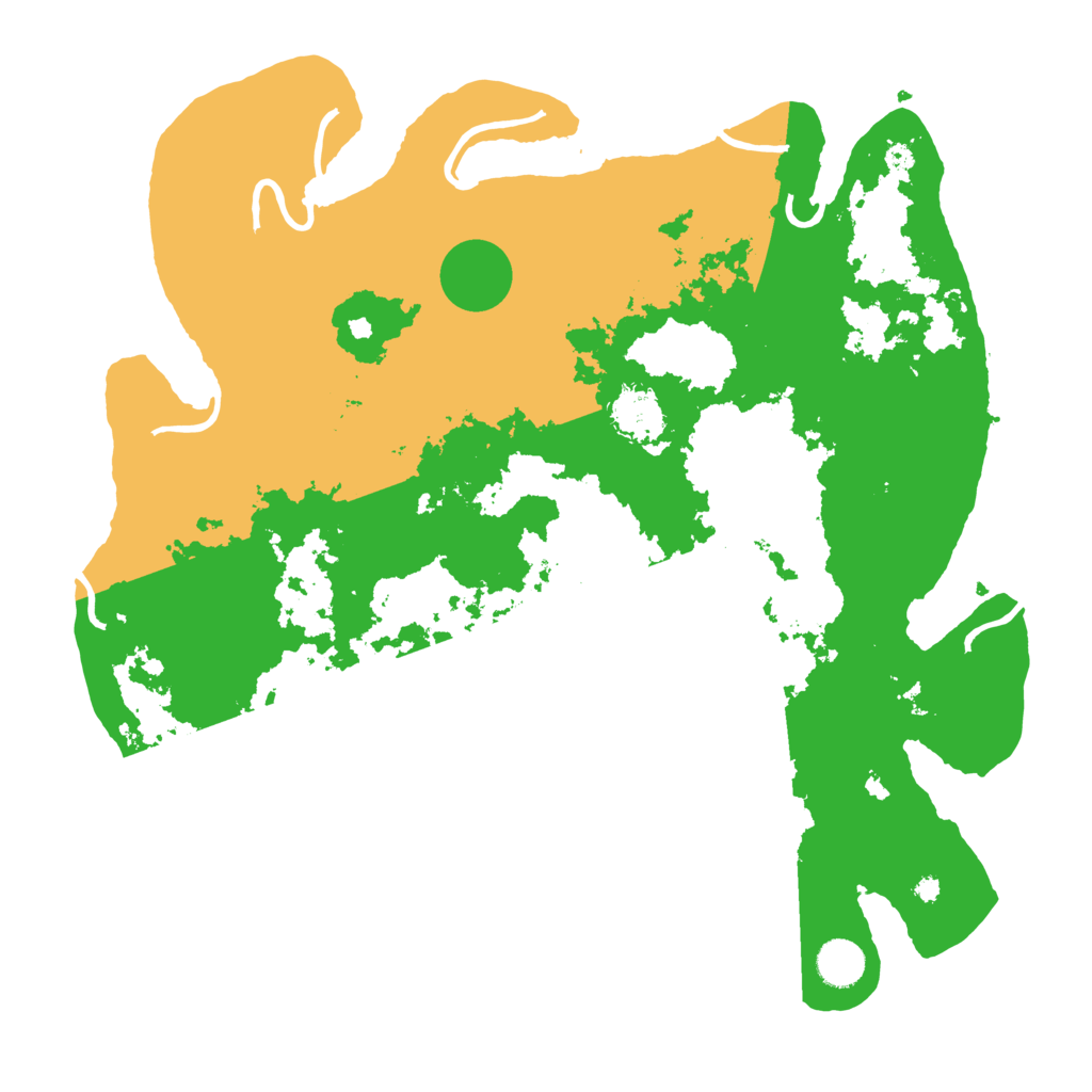 Biome Rust Map: Procedural Map, Size: 4000, Seed: 526347