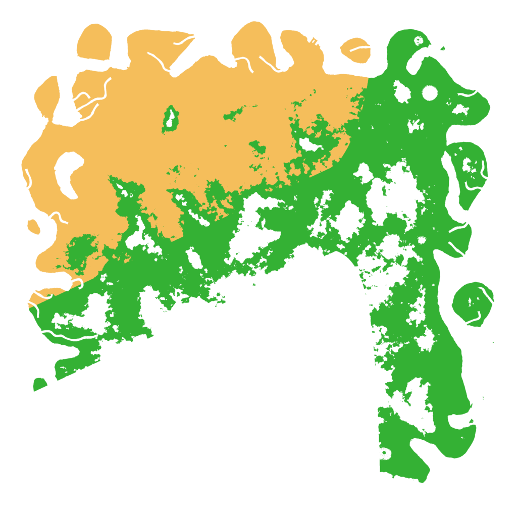 Biome Rust Map: Procedural Map, Size: 6000, Seed: 730582632