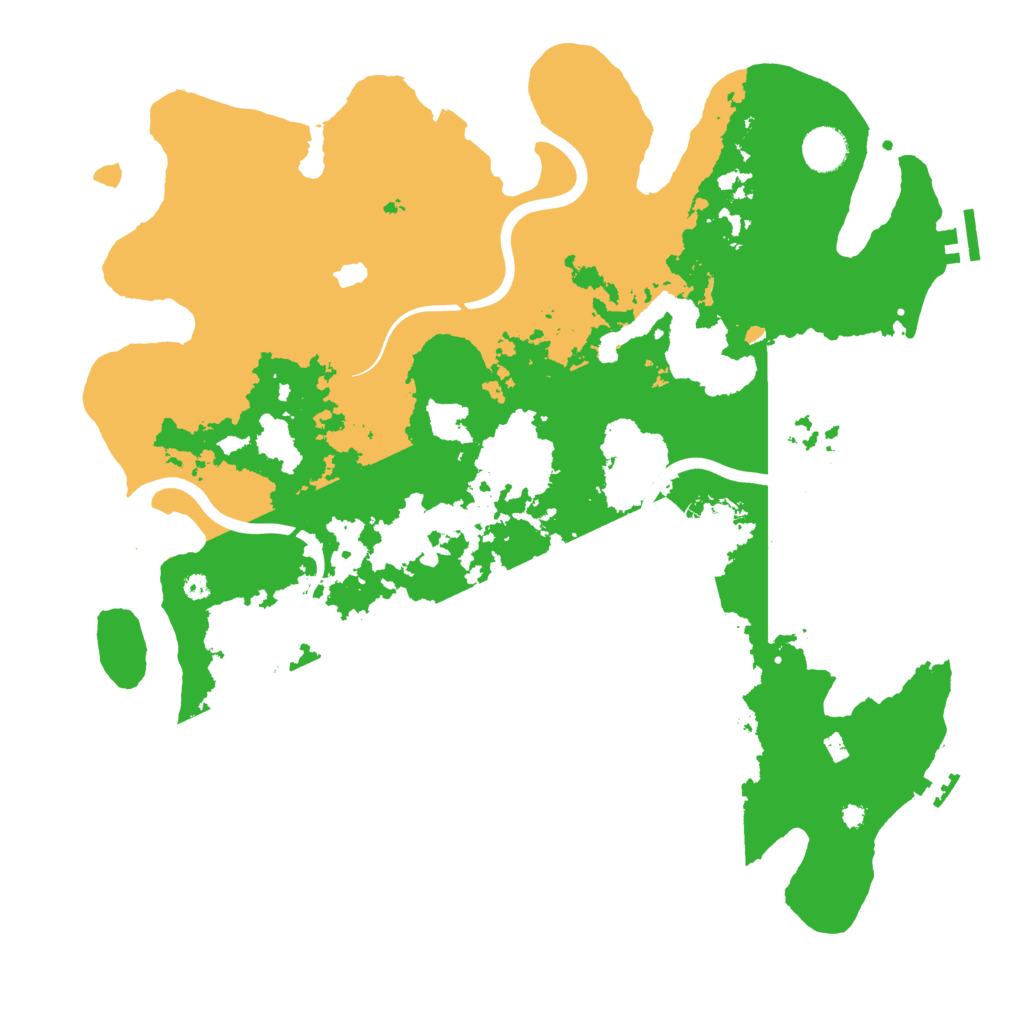 Biome Rust Map: Procedural Map, Size: 4000, Seed: 730582632