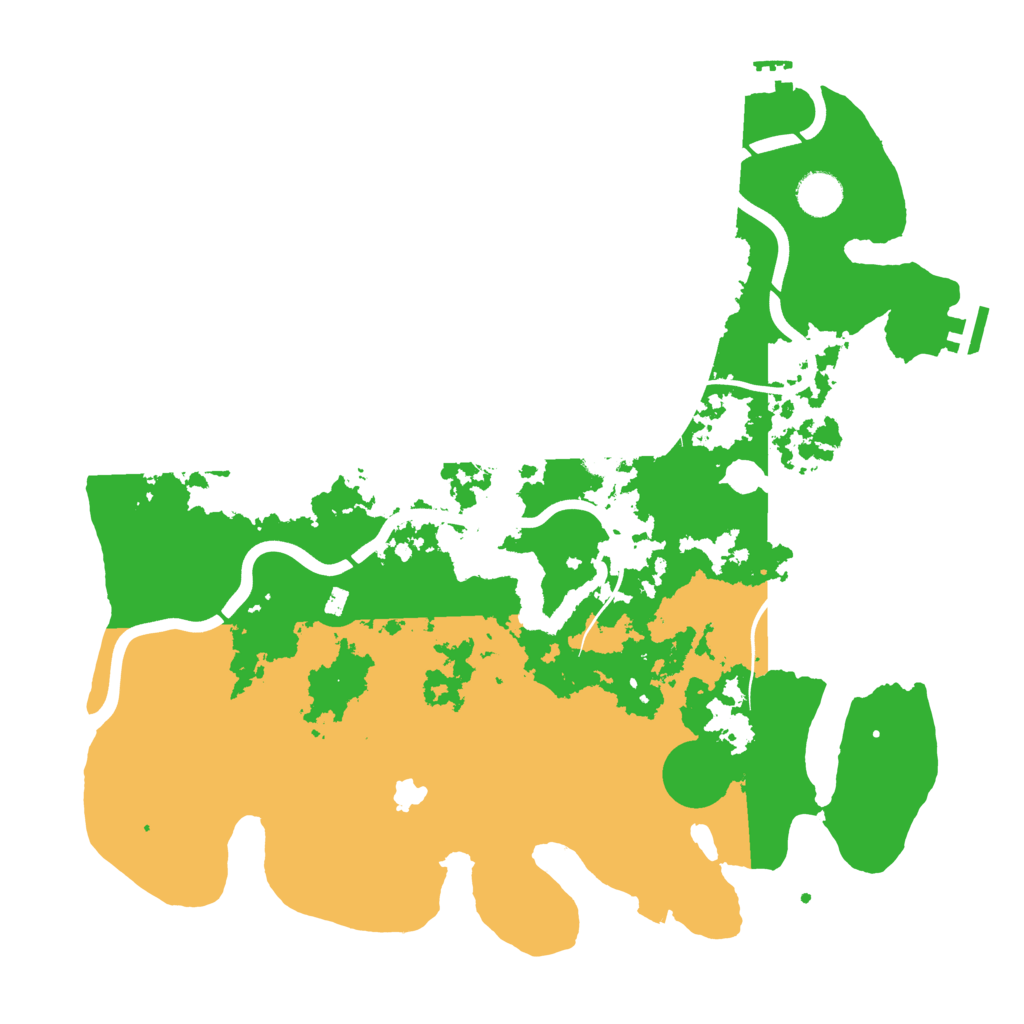 Biome Rust Map: Procedural Map, Size: 4000, Seed: 850614867