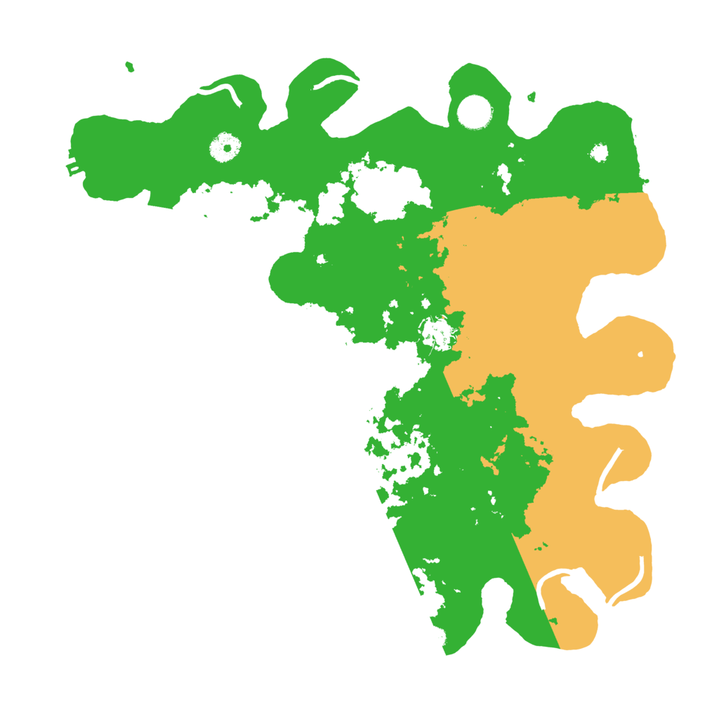 Biome Rust Map: Procedural Map, Size: 3700, Seed: 1412635964