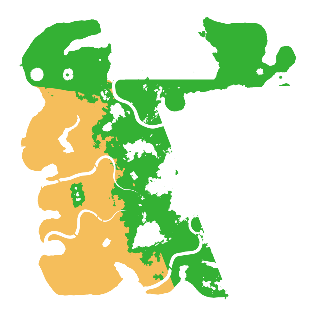 Biome Rust Map: Procedural Map, Size: 4250, Seed: 661967
