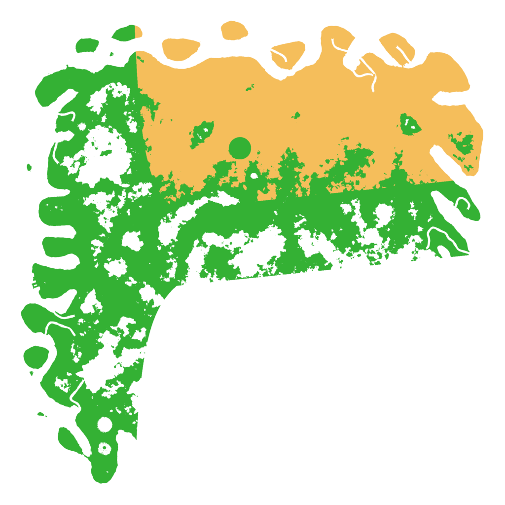 Biome Rust Map: Procedural Map, Size: 6000, Seed: 673835213
