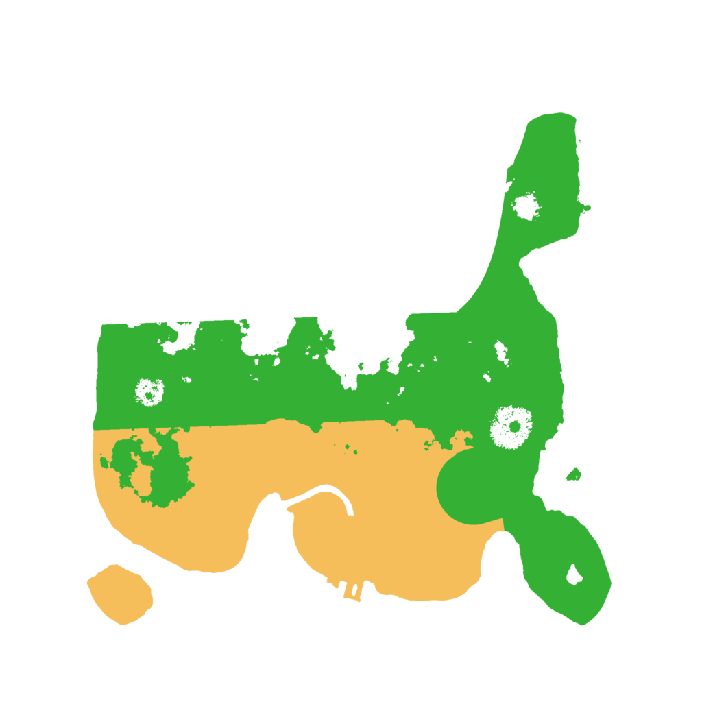 Biome Rust Map: Procedural Map, Size: 2500, Seed: 850614867
