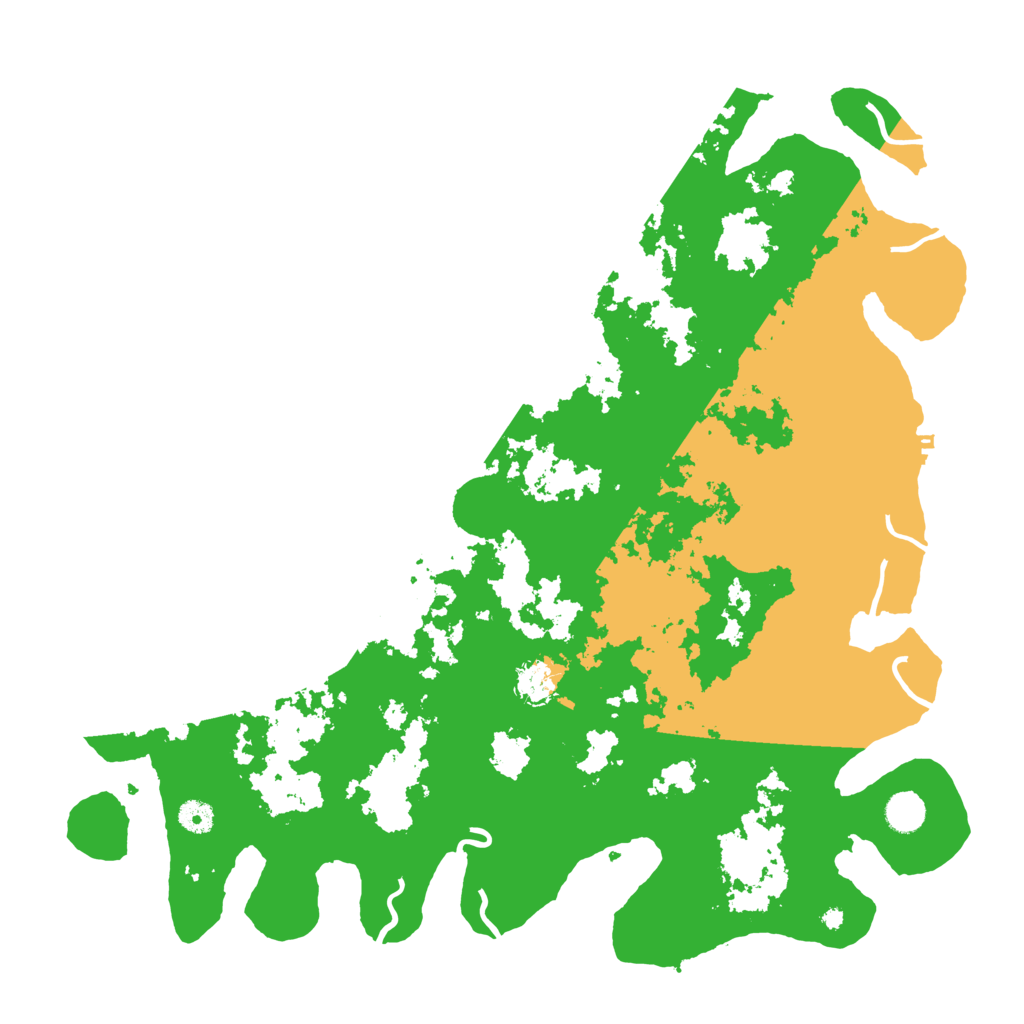 Biome Rust Map: Procedural Map, Size: 4500, Seed: 452