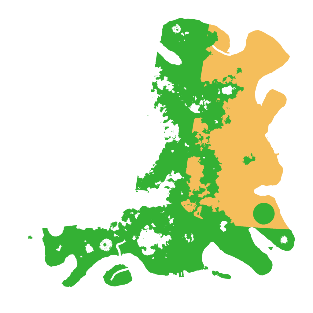 Biome Rust Map: Procedural Map, Size: 3850, Seed: 488375707