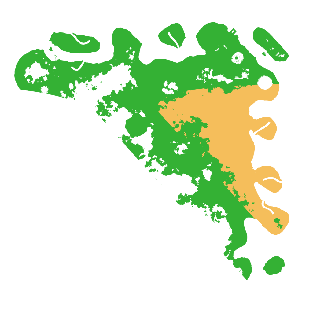 Biome Rust Map: Procedural Map, Size: 4000, Seed: 48365718