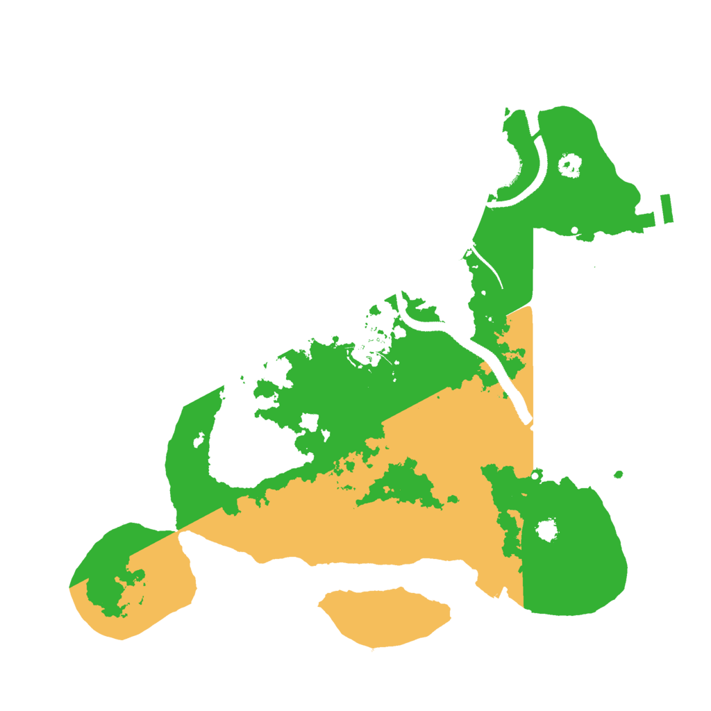Biome Rust Map: Procedural Map, Size: 3000, Seed: 180941865