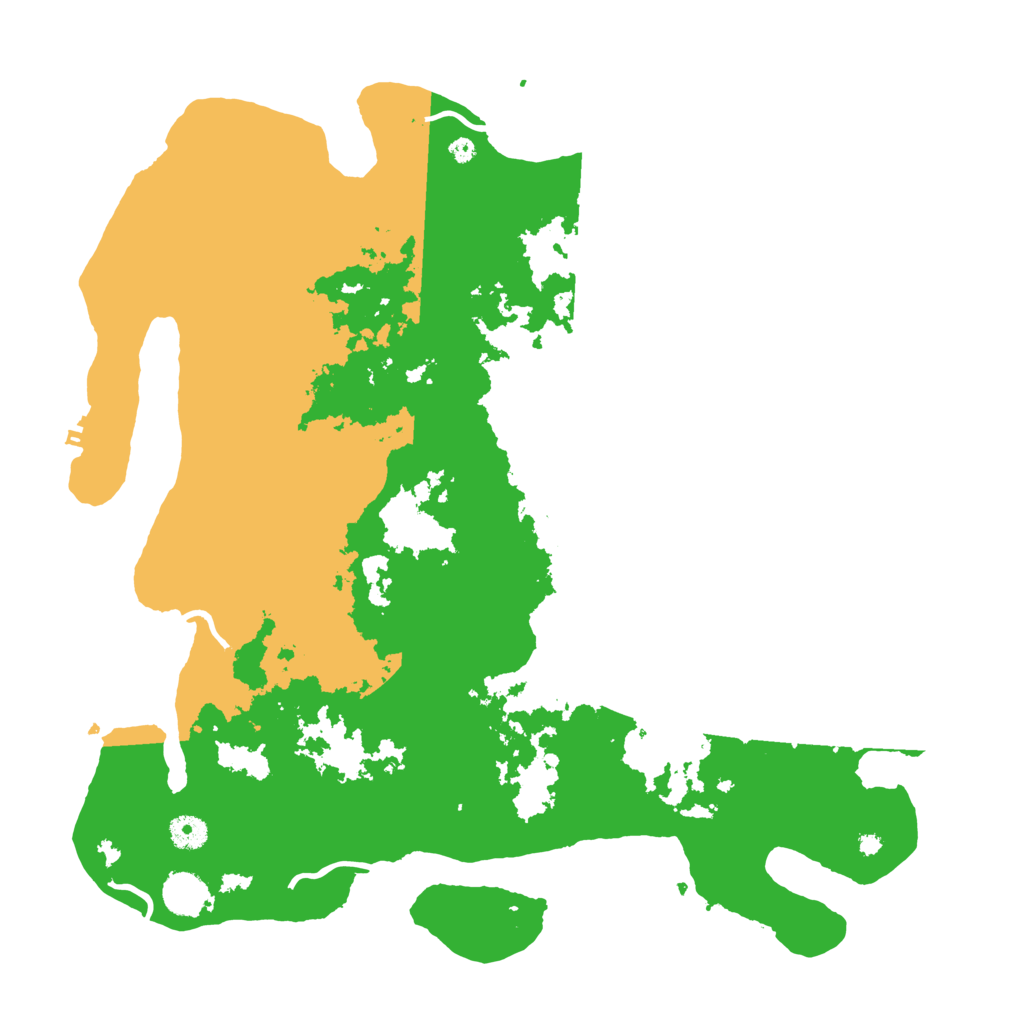Biome Rust Map: Procedural Map, Size: 4250, Seed: 1245344355