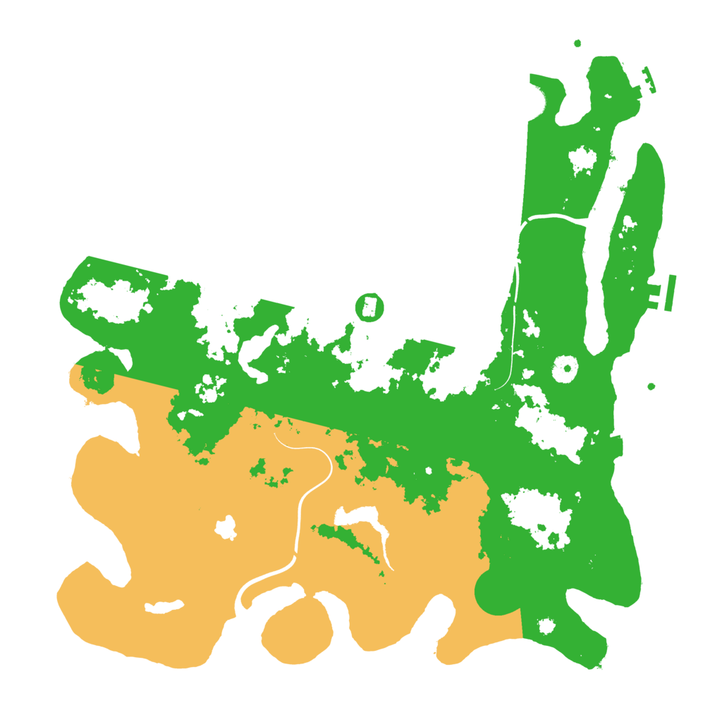 Biome Rust Map: Procedural Map, Size: 4000, Seed: 897808