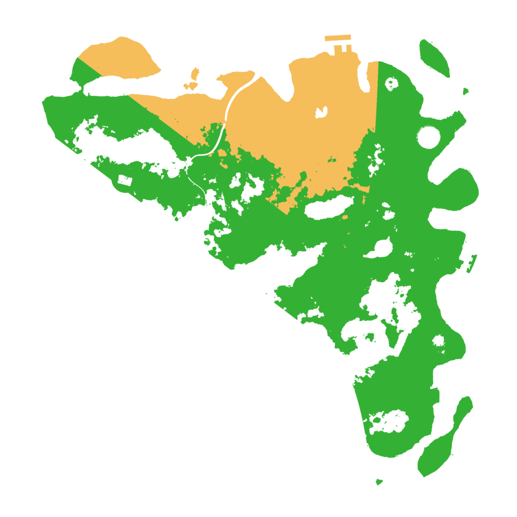 Biome Rust Map: Procedural Map, Size: 4000, Seed: 347721