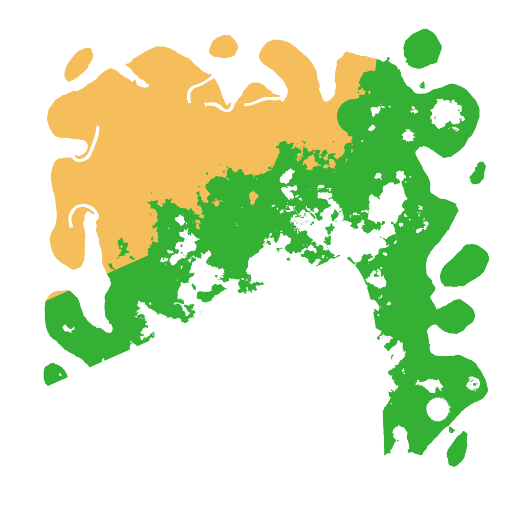 Biome Rust Map: Procedural Map, Size: 4000, Seed: 185866