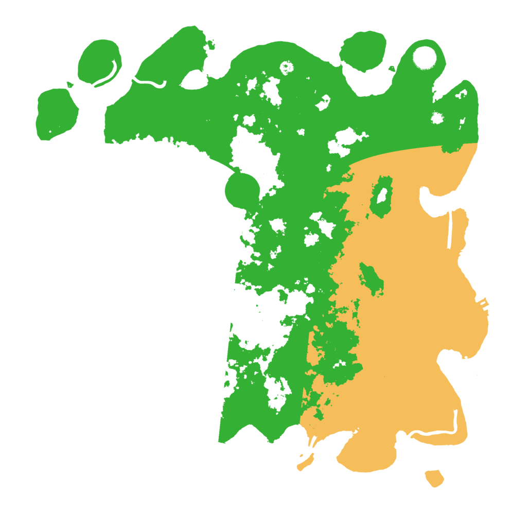 Biome Rust Map: Procedural Map, Size: 4000, Seed: 250876