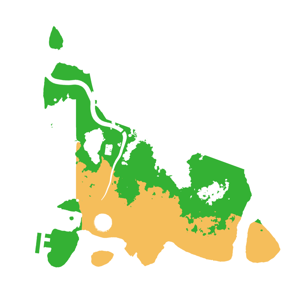 Biome Rust Map: Procedural Map, Size: 3000, Seed: 177324421