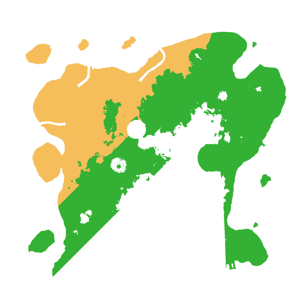 Biome Rust Map: Procedural Map, Size: 3000, Seed: 1573