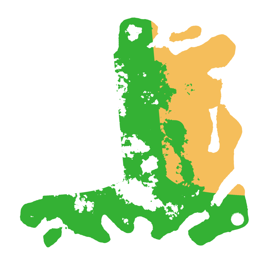 Biome Rust Map: Barren, Size: 3700, Seed: 831