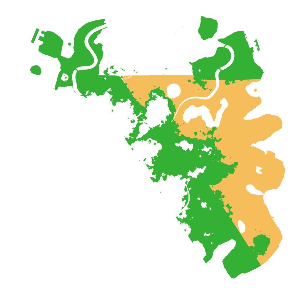 Biome Rust Map: Procedural Map, Size: 4000, Seed: 222787