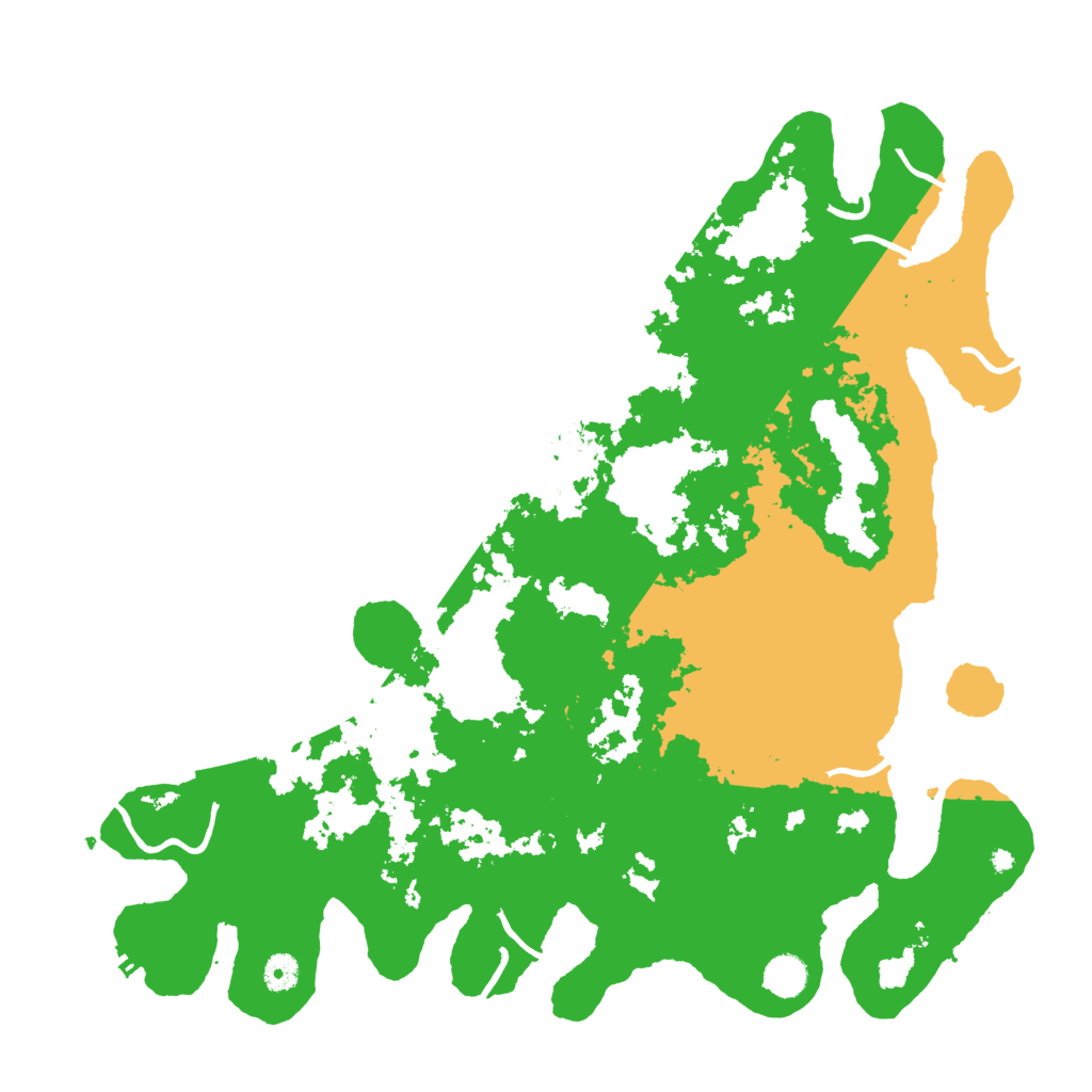 Biome Rust Map: Procedural Map, Size: 4500, Seed: 4793723