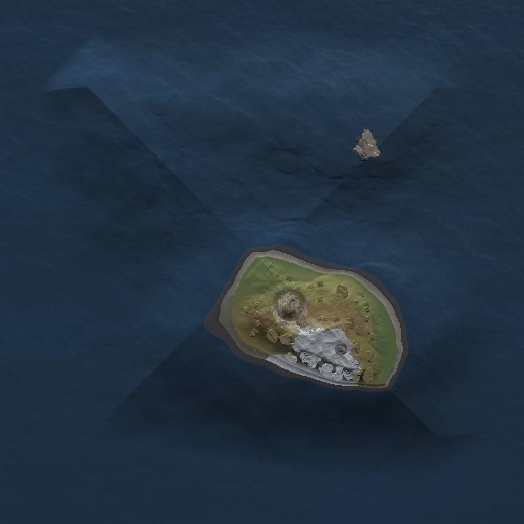 Rust Map: Procedural Map, Size: 1000, Seed: 59889562, 3 Monuments