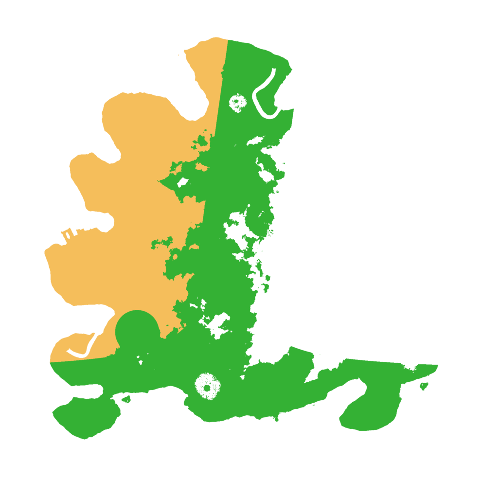 Biome Rust Map: Procedural Map, Size: 3000, Seed: 11438
