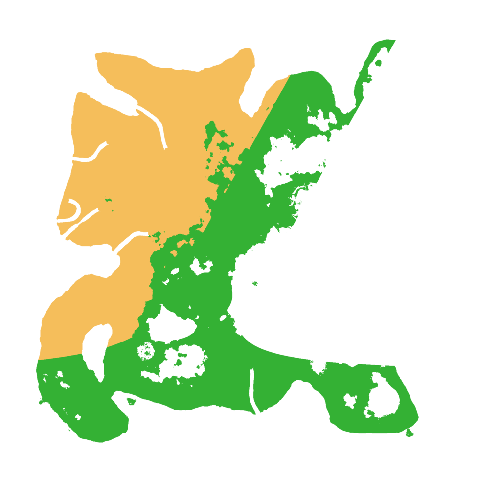 Biome Rust Map: Procedural Map, Size: 3000, Seed: 10683
