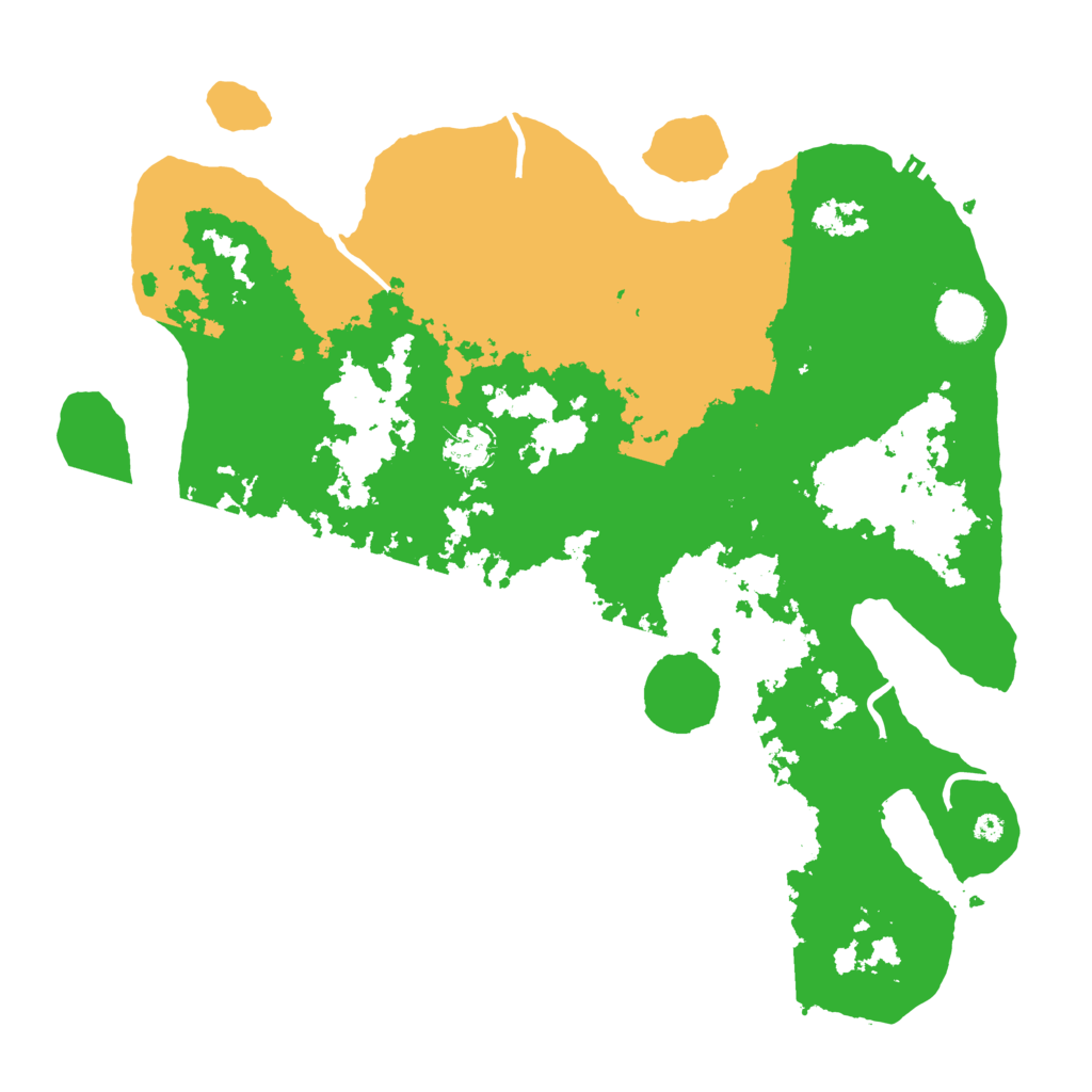 Biome Rust Map: Procedural Map, Size: 3898, Seed: 2147483647