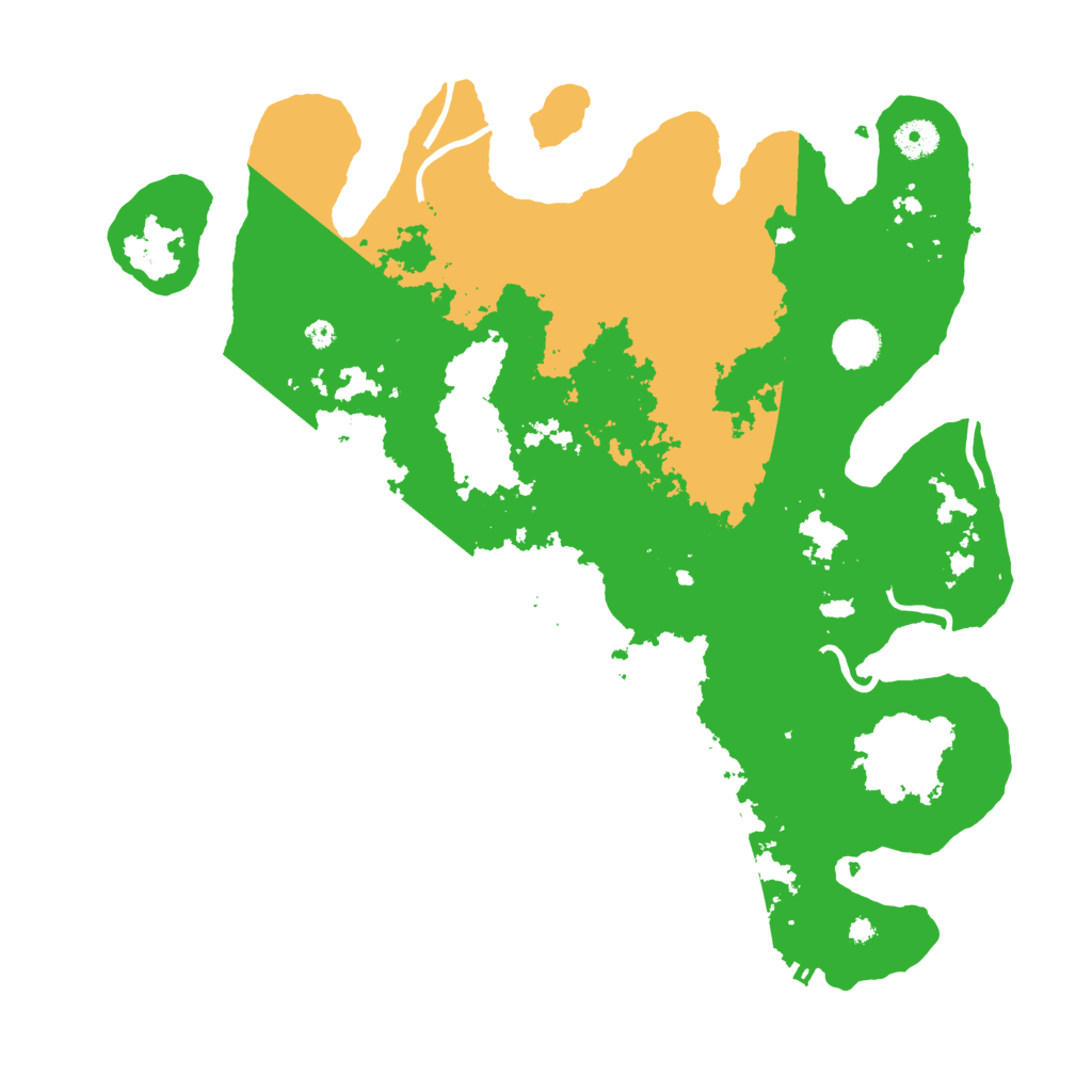 Biome Rust Map: Procedural Map, Size: 4000, Seed: 1121