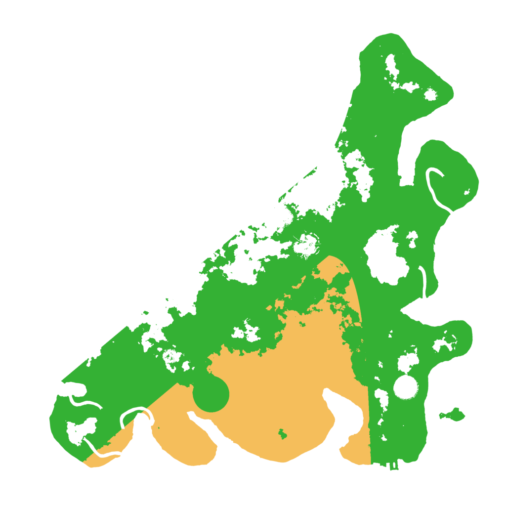 Biome Rust Map: Procedural Map, Size: 3700, Seed: 2062892079