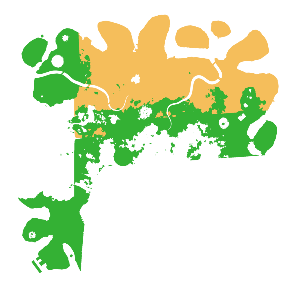 Biome Rust Map: Procedural Map, Size: 4250, Seed: 17722