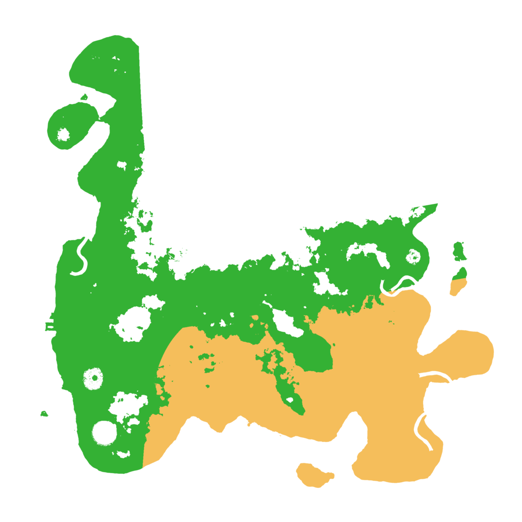 Biome Rust Map: Procedural Map, Size: 3750, Seed: 173290