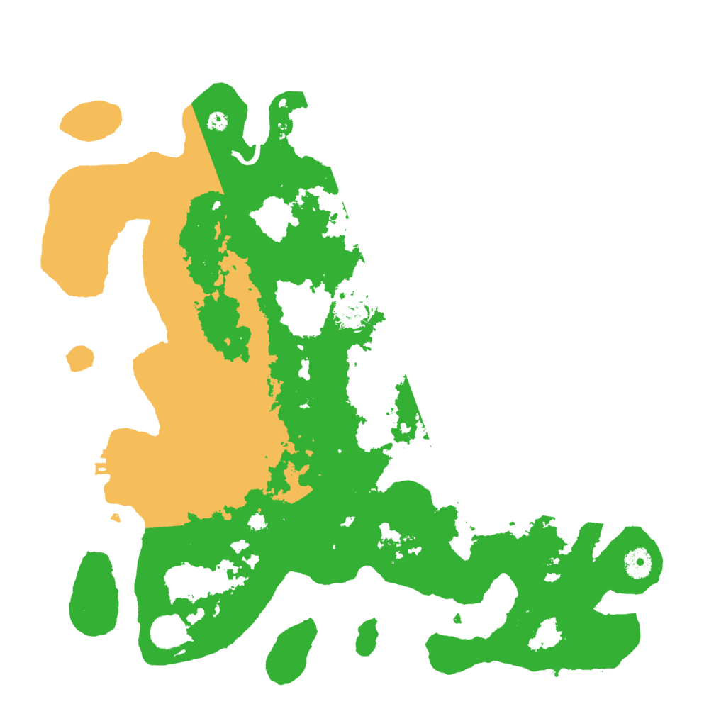 Biome Rust Map: Procedural Map, Size: 3800, Seed: 521141074