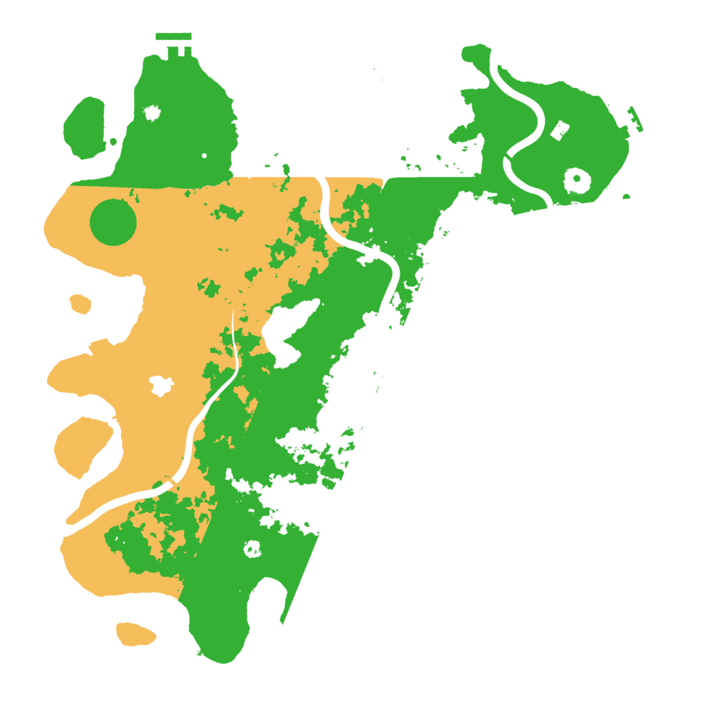 Biome Rust Map: Procedural Map, Size: 4000, Seed: 1924034576