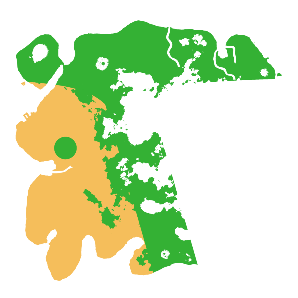 Biome Rust Map: Procedural Map, Size: 3500, Seed: 1857693861