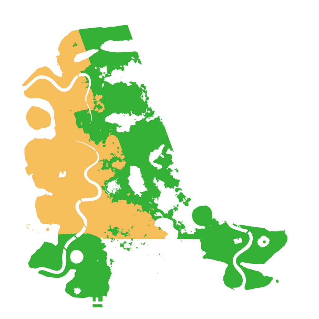 Biome Rust Map: Procedural Map, Size: 4250, Seed: 25787