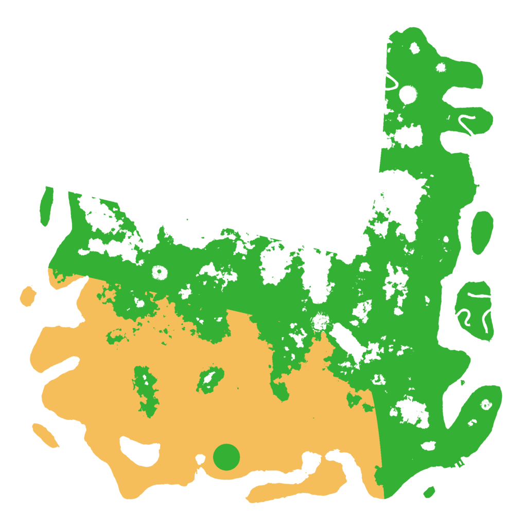 Biome Rust Map: Procedural Map, Size: 5200, Seed: 2016719670